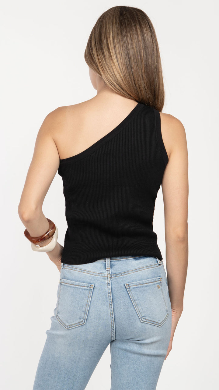 Blusa Un Hombro Mujer B Basic BB0373