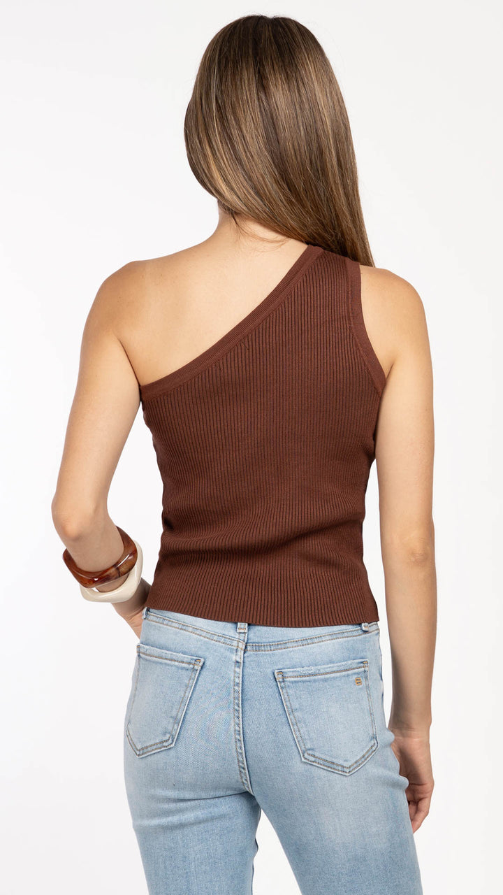 Blusa Un Hombro Mujer B Basic BB0373