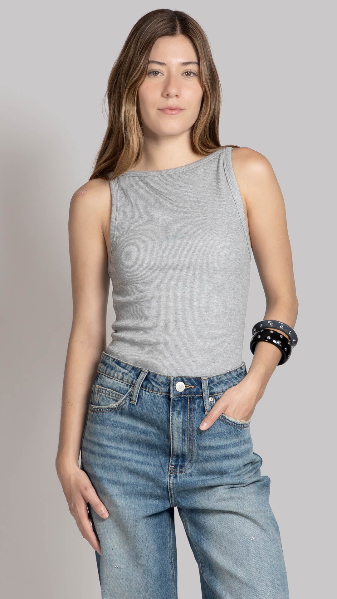 Blusa Tirantes Mujer B Basic BB0374