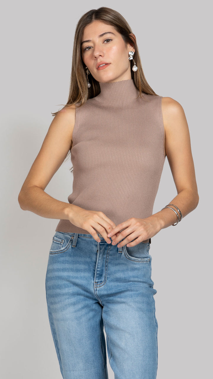 Blusa Sin Mangas Mujer B Basic BB0376