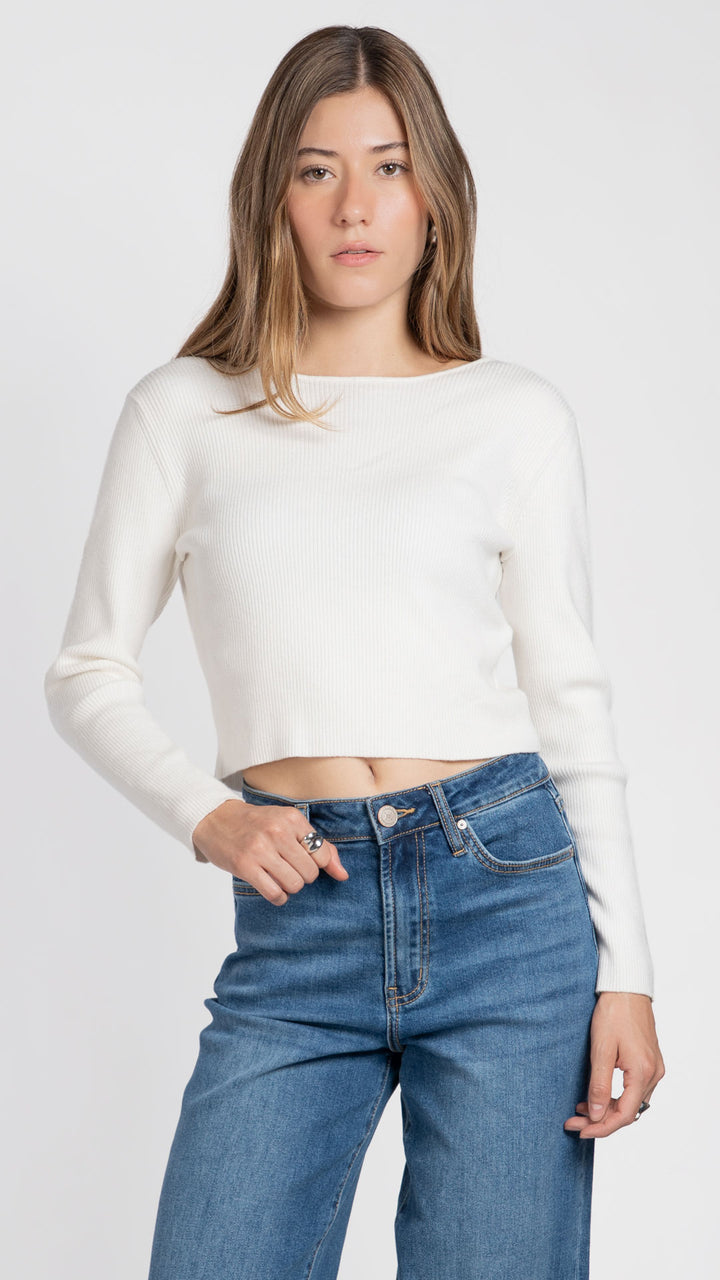 Blusa Manga Larga Mujer B Basic BB0378