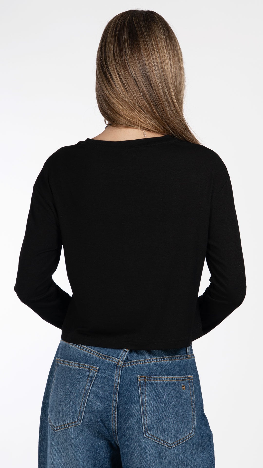 Blusa Manga Larga Mujer B Basic BB0382