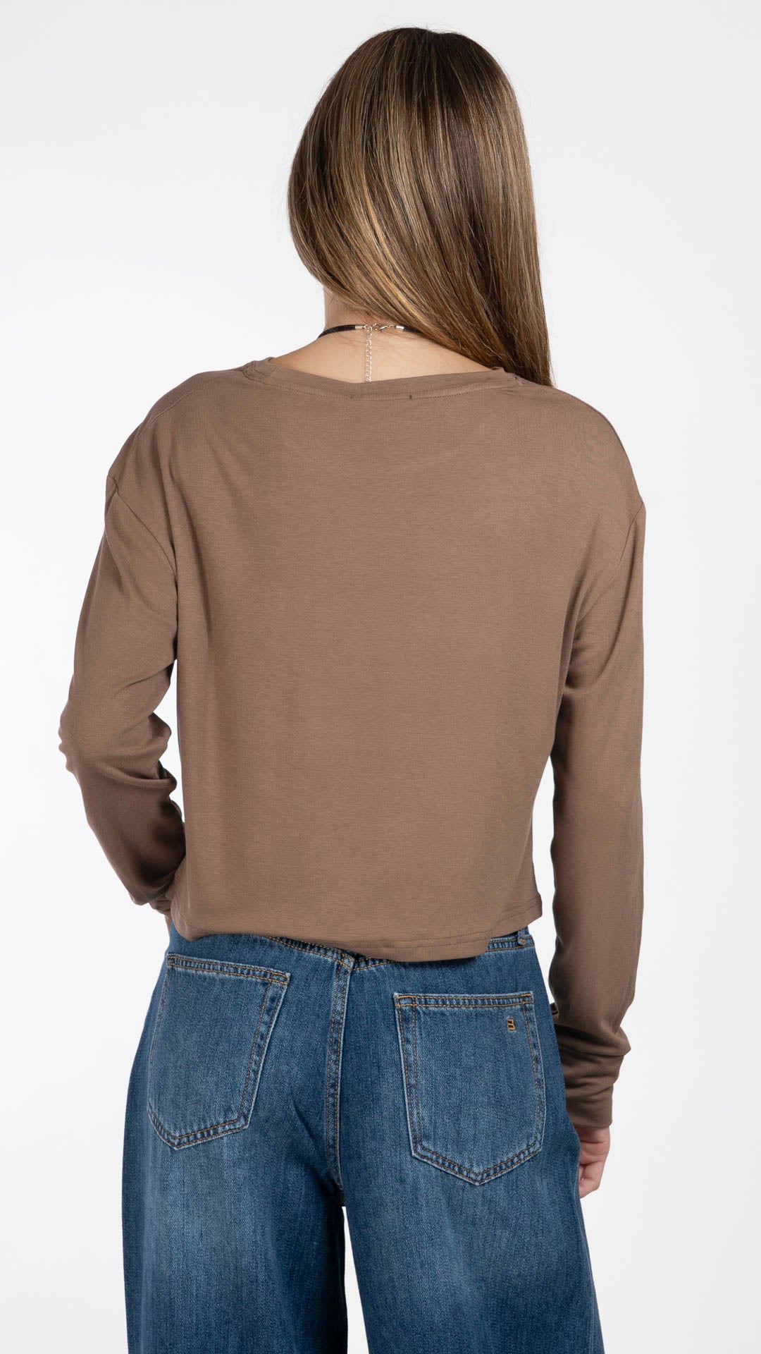 Blusa Manga Larga Mujer B Basic BB0382