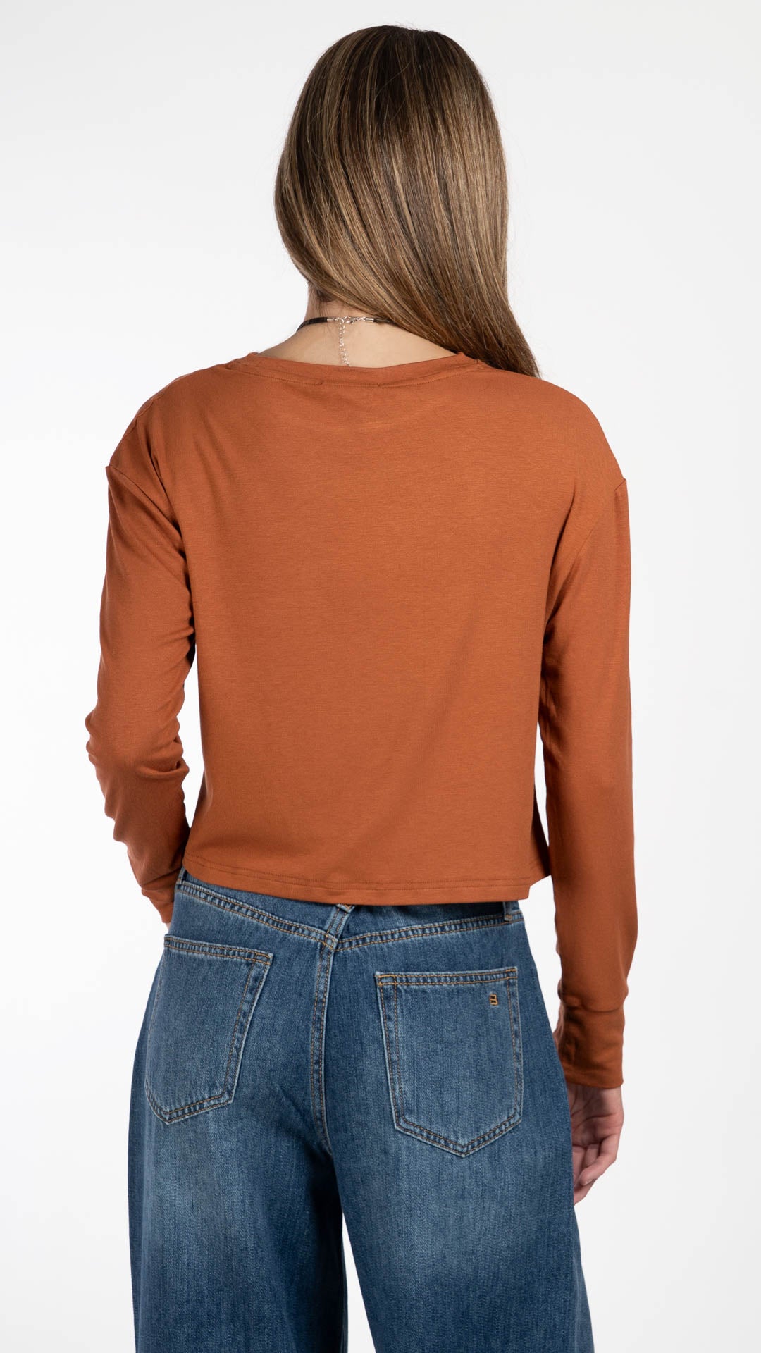 Blusa Manga Larga Mujer B Basic BB0382