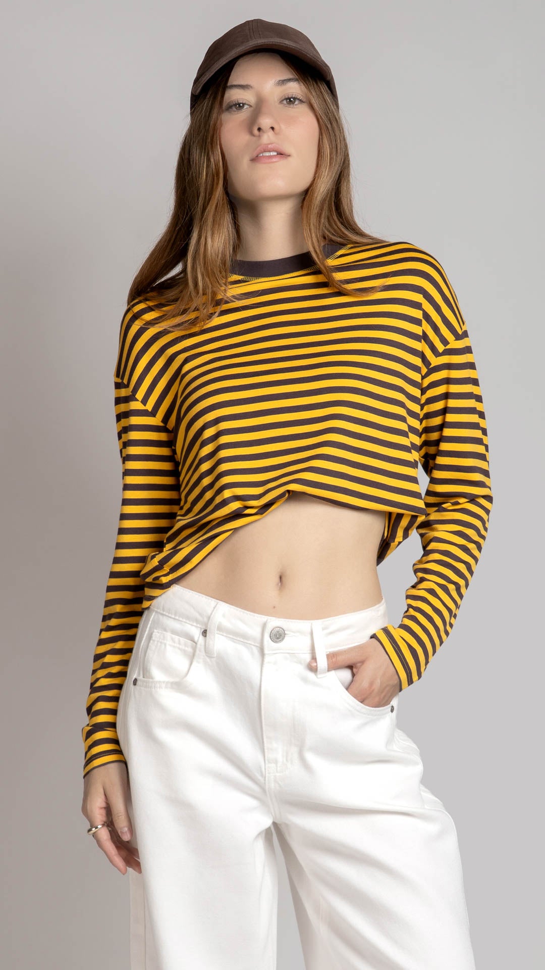 Blusa Manga Larga Mujer B Basic BB0390