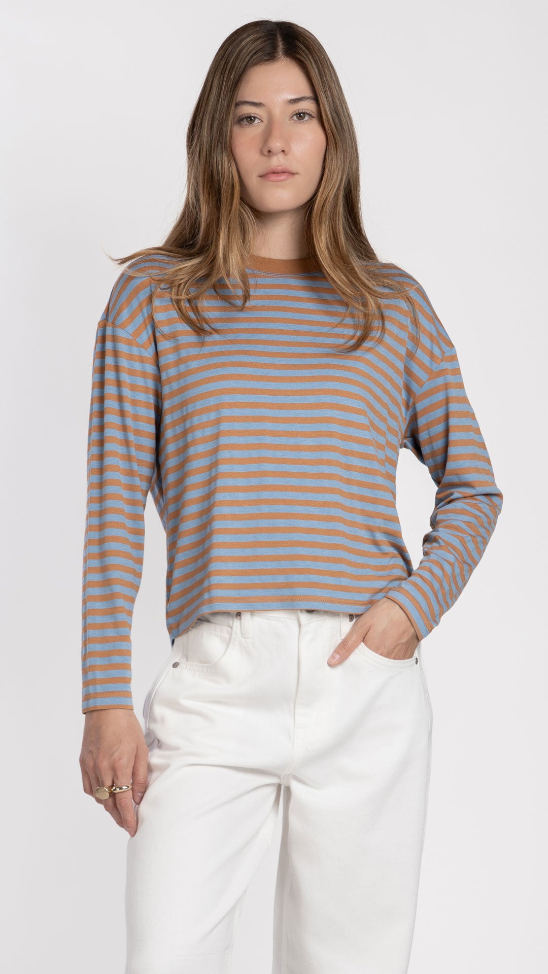 Blusa Manga Larga Mujer B Basic BB0390