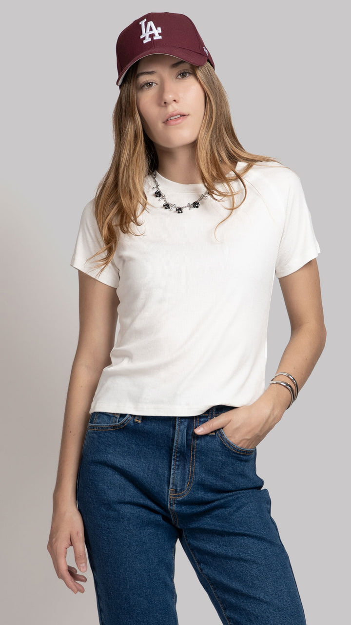 Blusa Manga Corta Mujer B Basic BB0412
