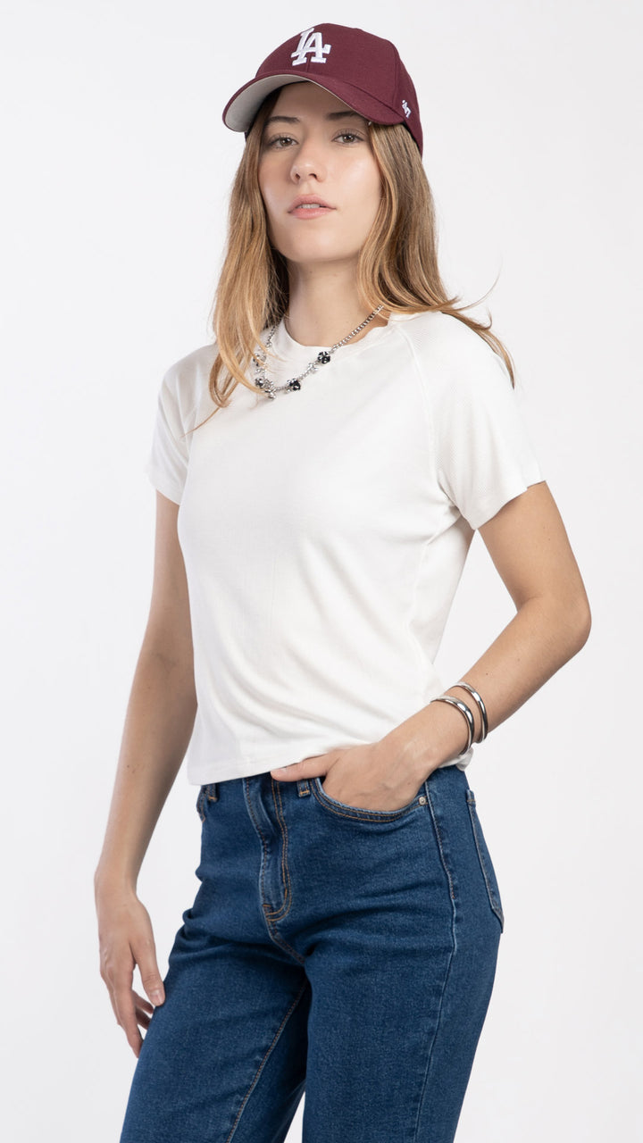 Blusa Manga Corta Mujer B Basic BB0412