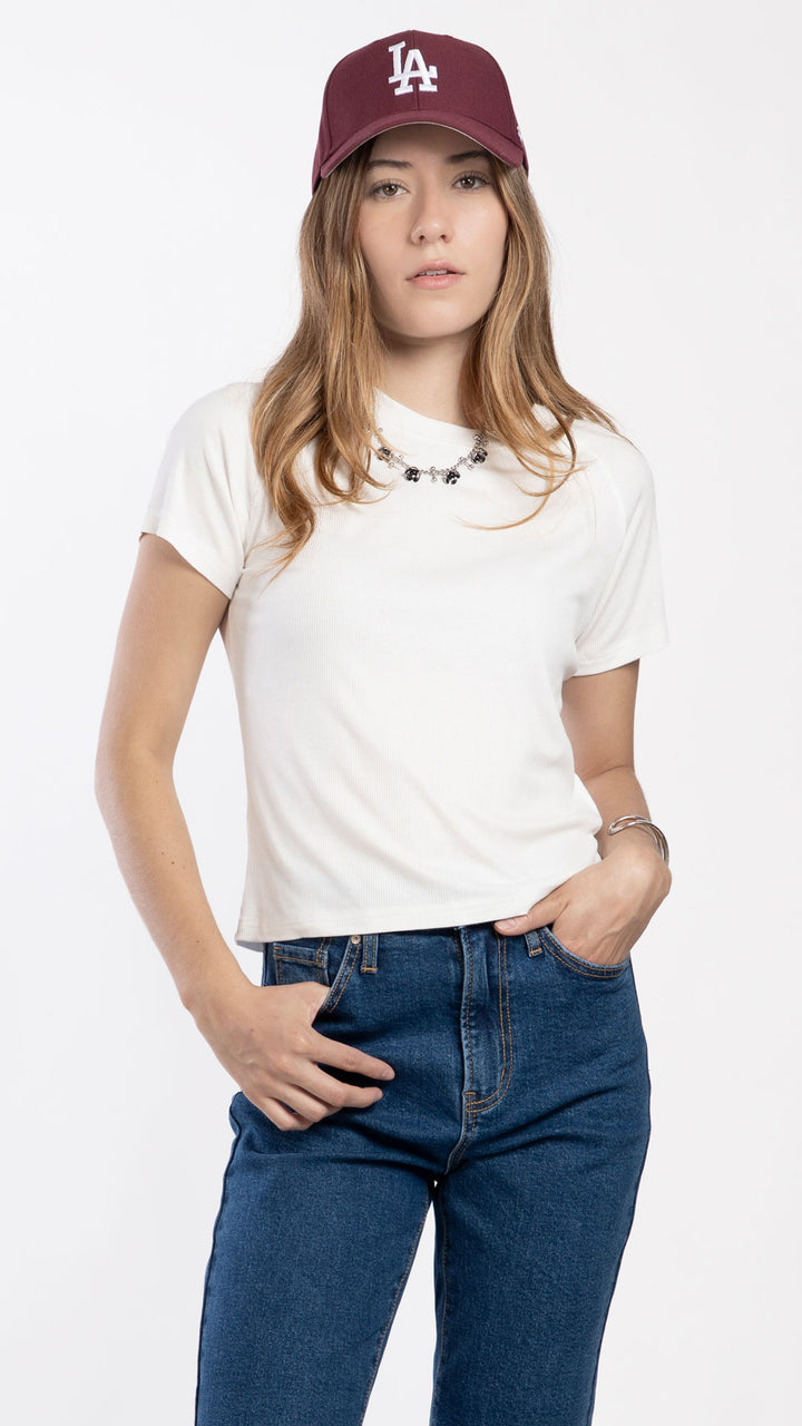 Blusa Manga Corta Mujer B Basic BB0412