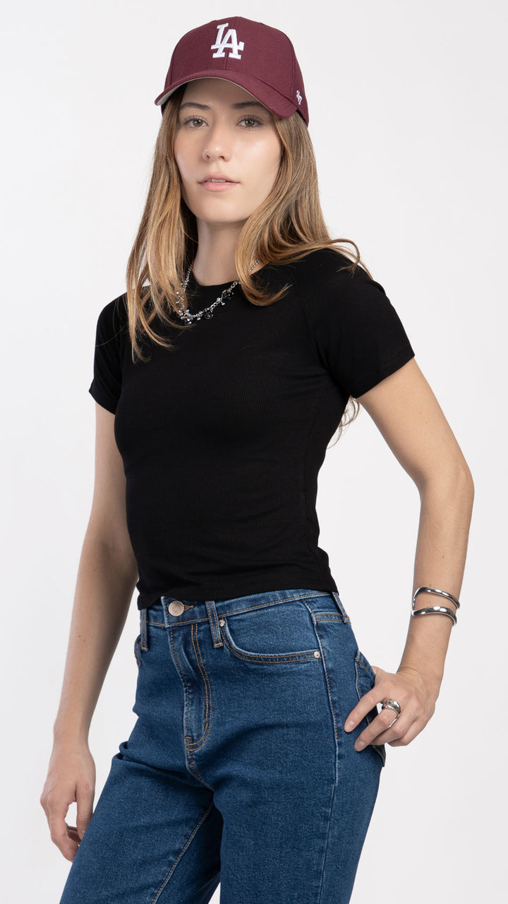 Blusa Manga Corta Mujer B Basic BB0412