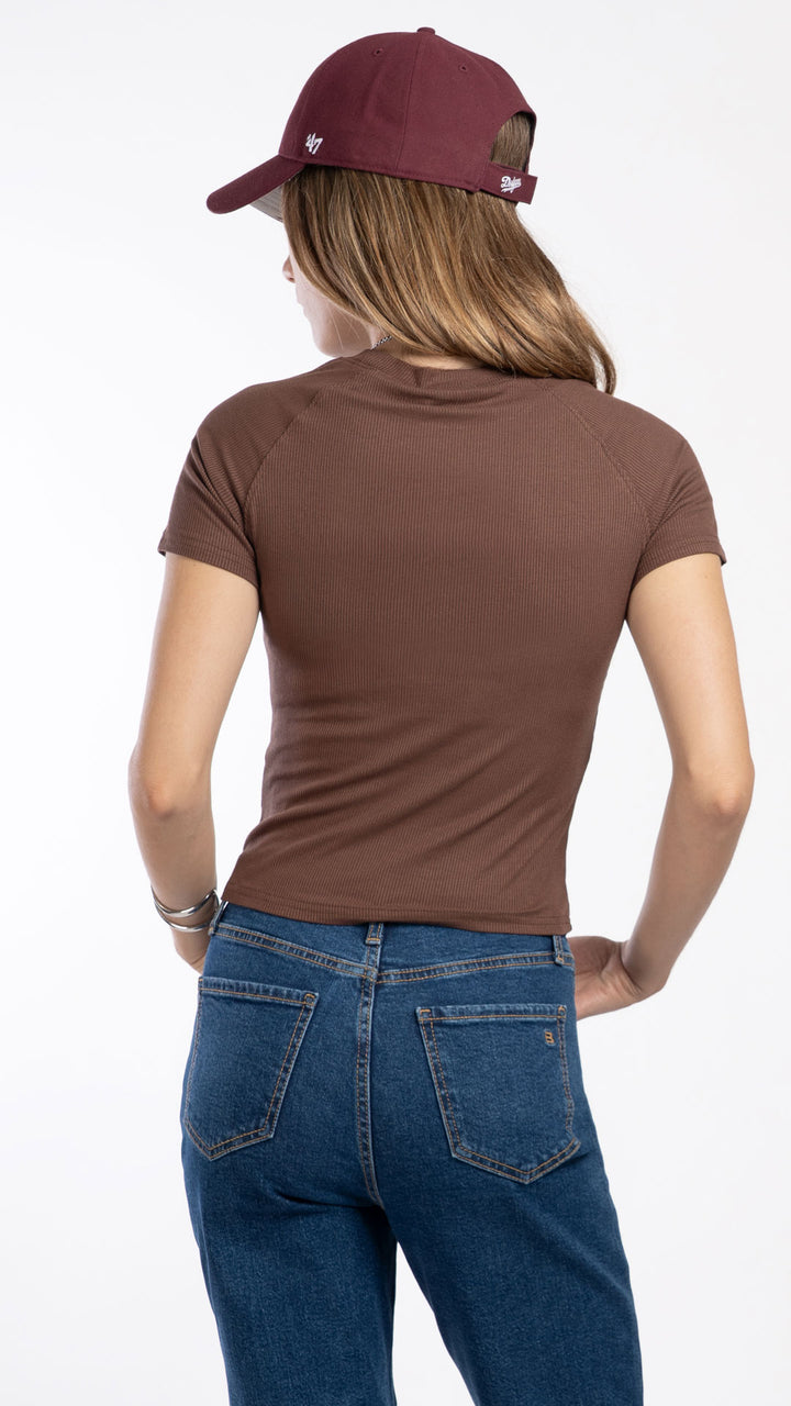 Blusa Manga Corta Mujer B Basic BB0412