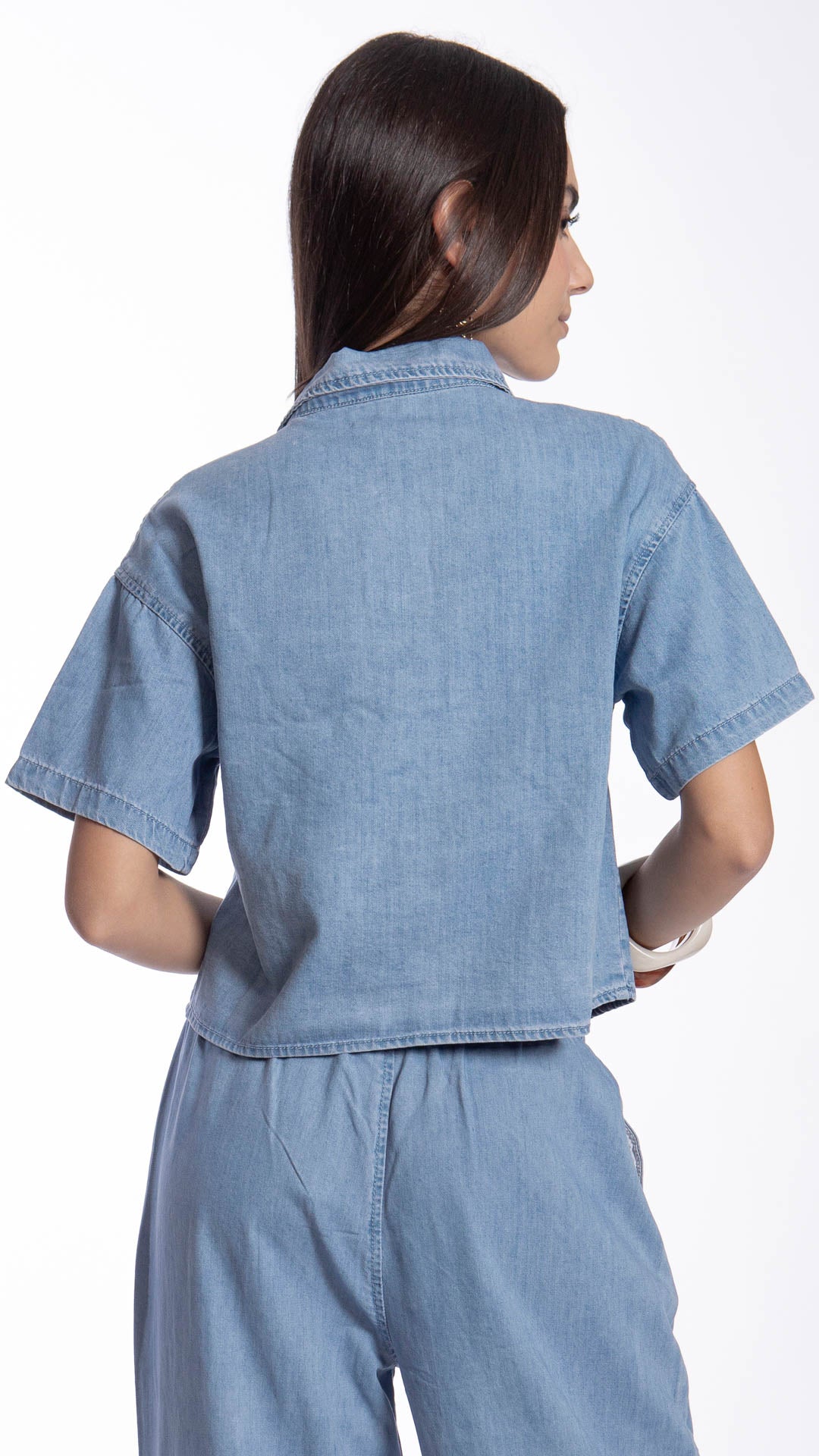 Blusa Manga Corta Mujer B Basic BB7604