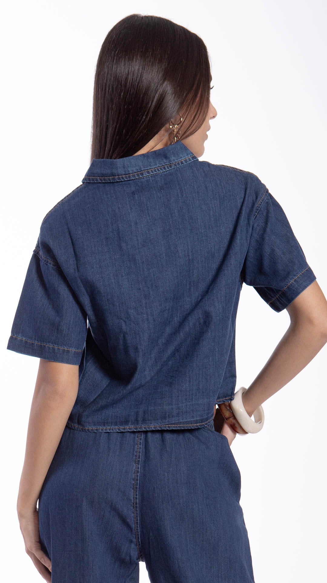 Blusa Manga Corta Mujer B Basic BB7604