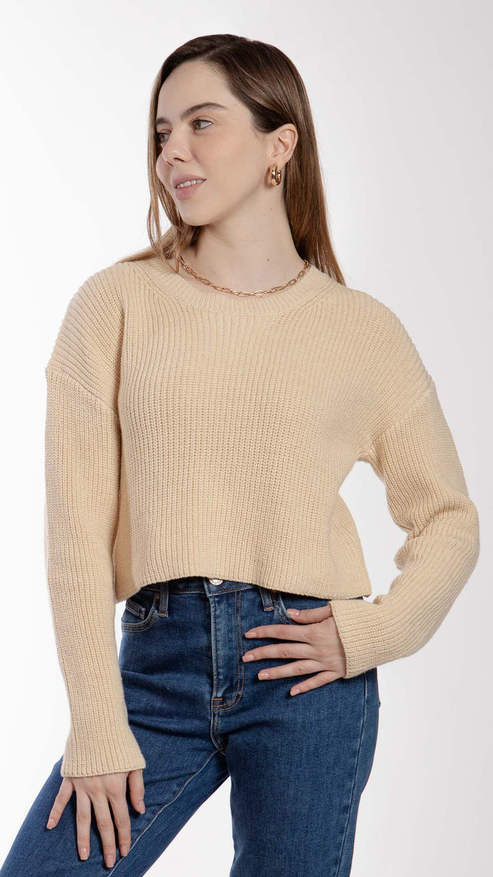 Suéter Manga Larga Mujer B Basic BB0244