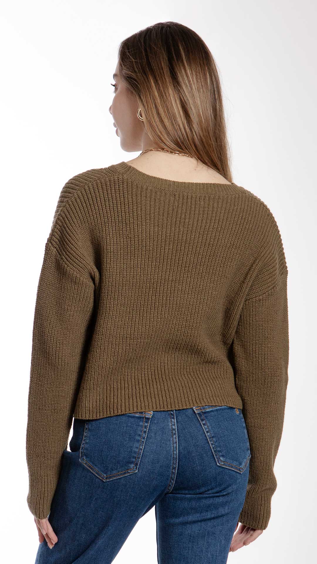 Suéter Manga Larga Mujer B Basic BB0244