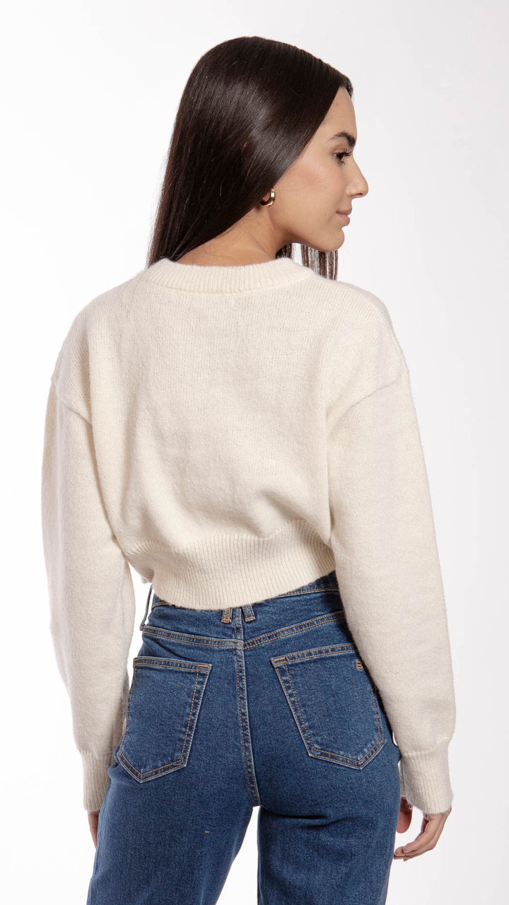 Suéter Crop Mujer B Basic BB0250