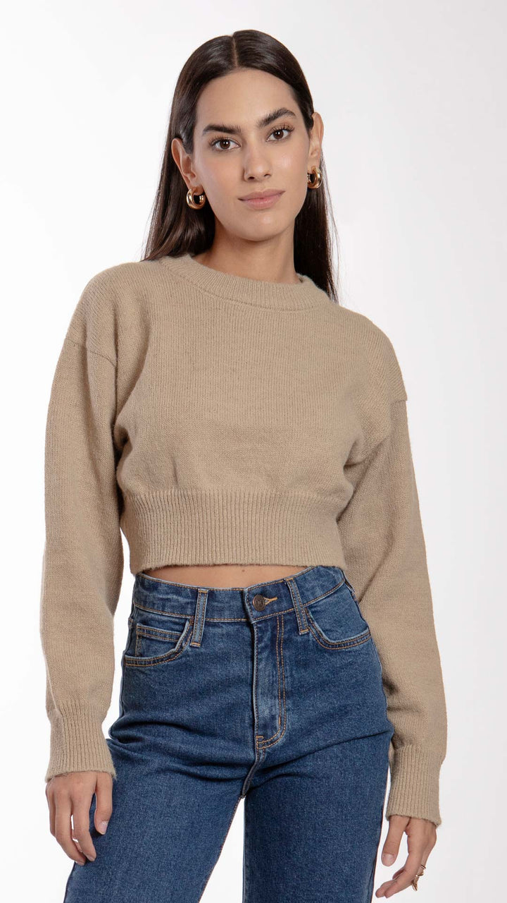 Suéter Crop Mujer B Basic BB0250