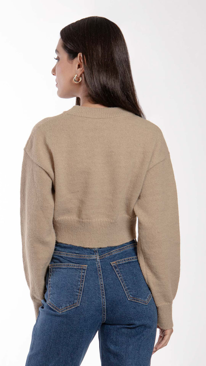 Suéter Crop Mujer B Basic BB0250