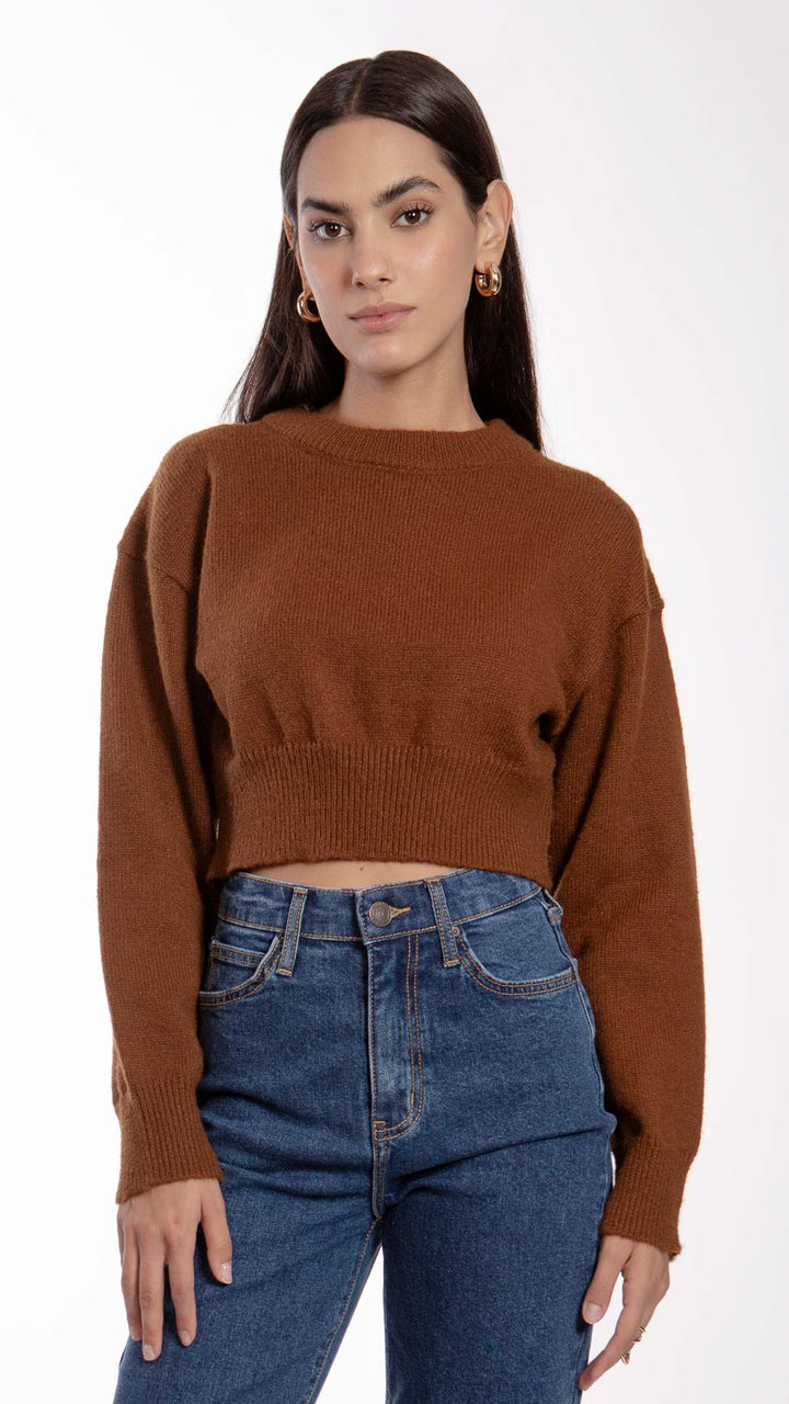 Suéter Crop Mujer B Basic BB0250