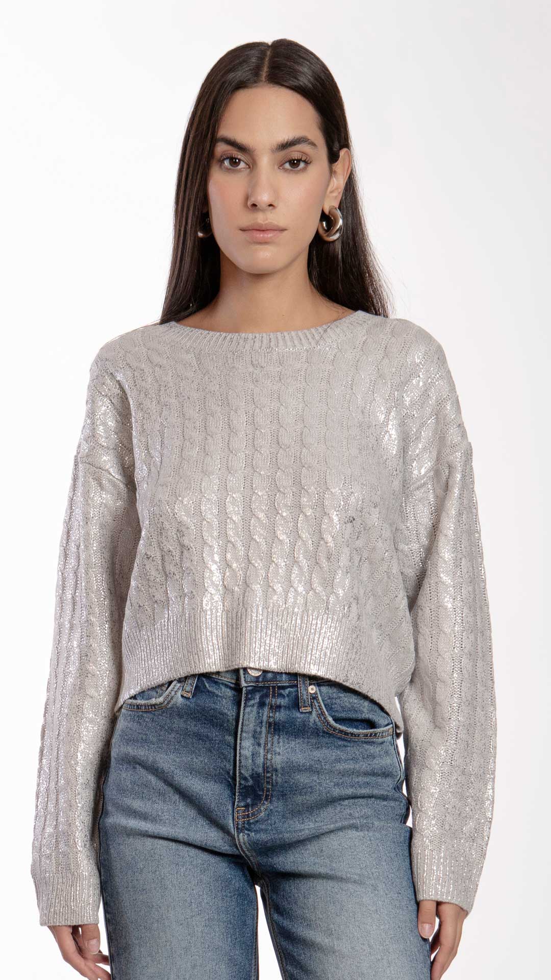 Suéter Manga Larga Mujer B Basic BB0292