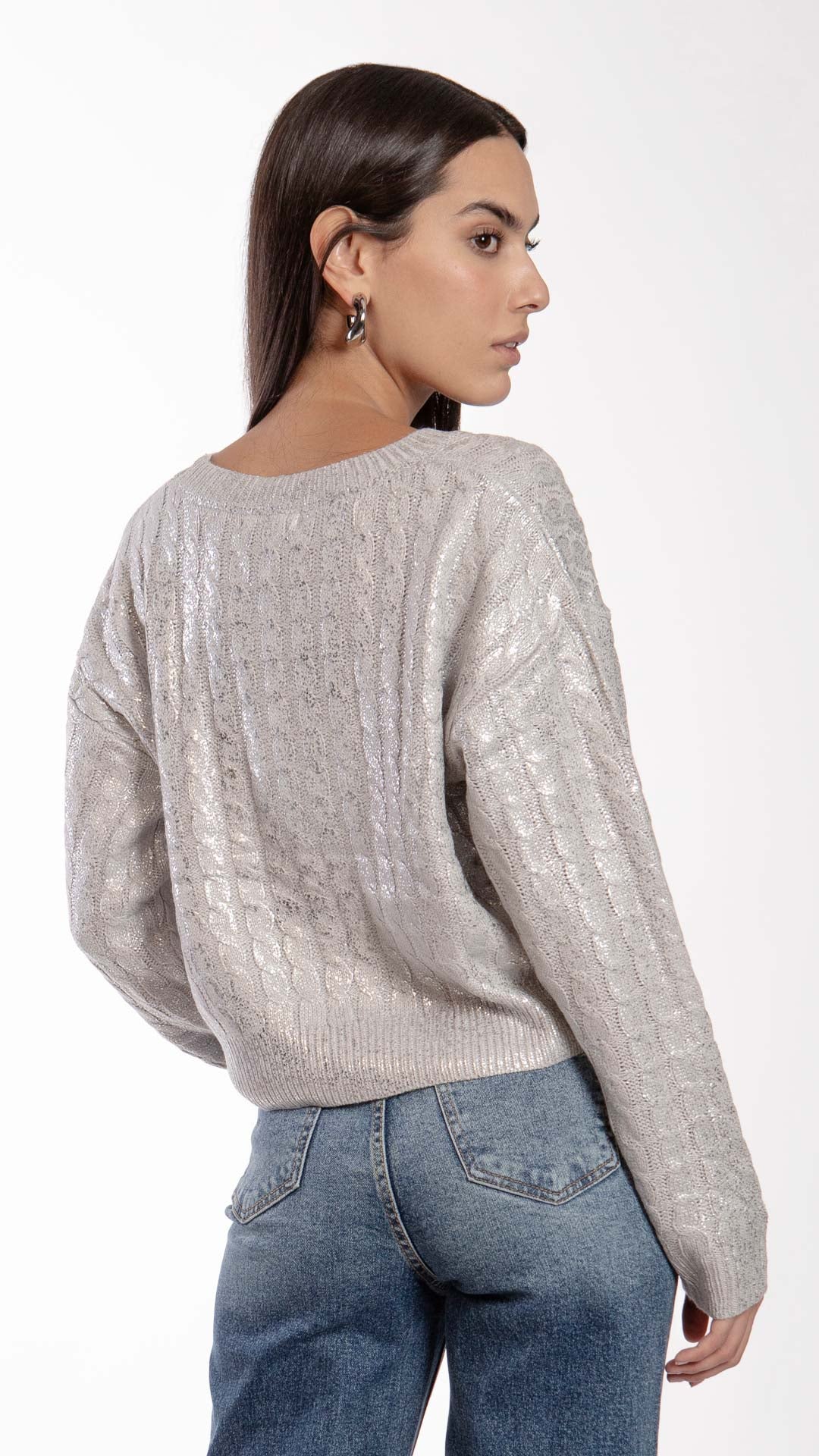 Suéter Manga Larga Mujer B Basic BB0292