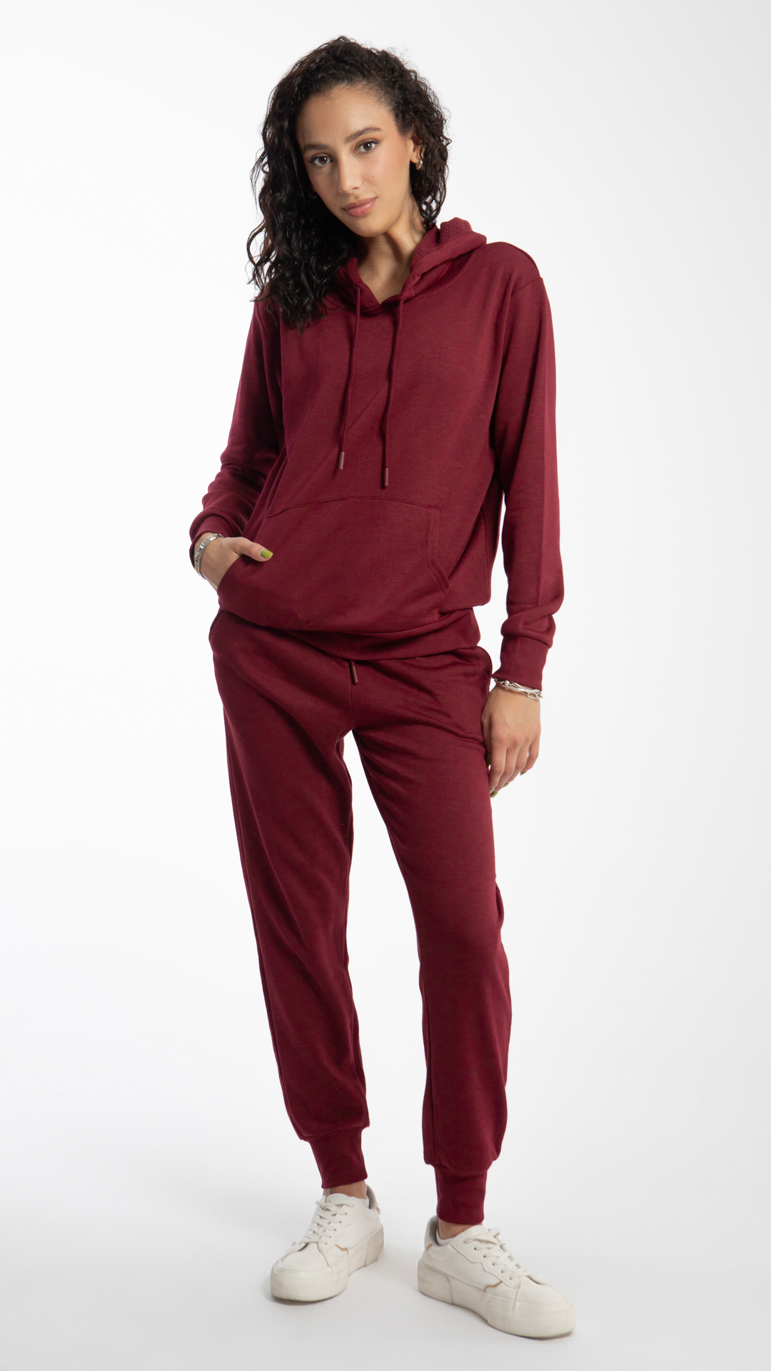 Set Pants y Sudadera Mujer B Basic BB0018