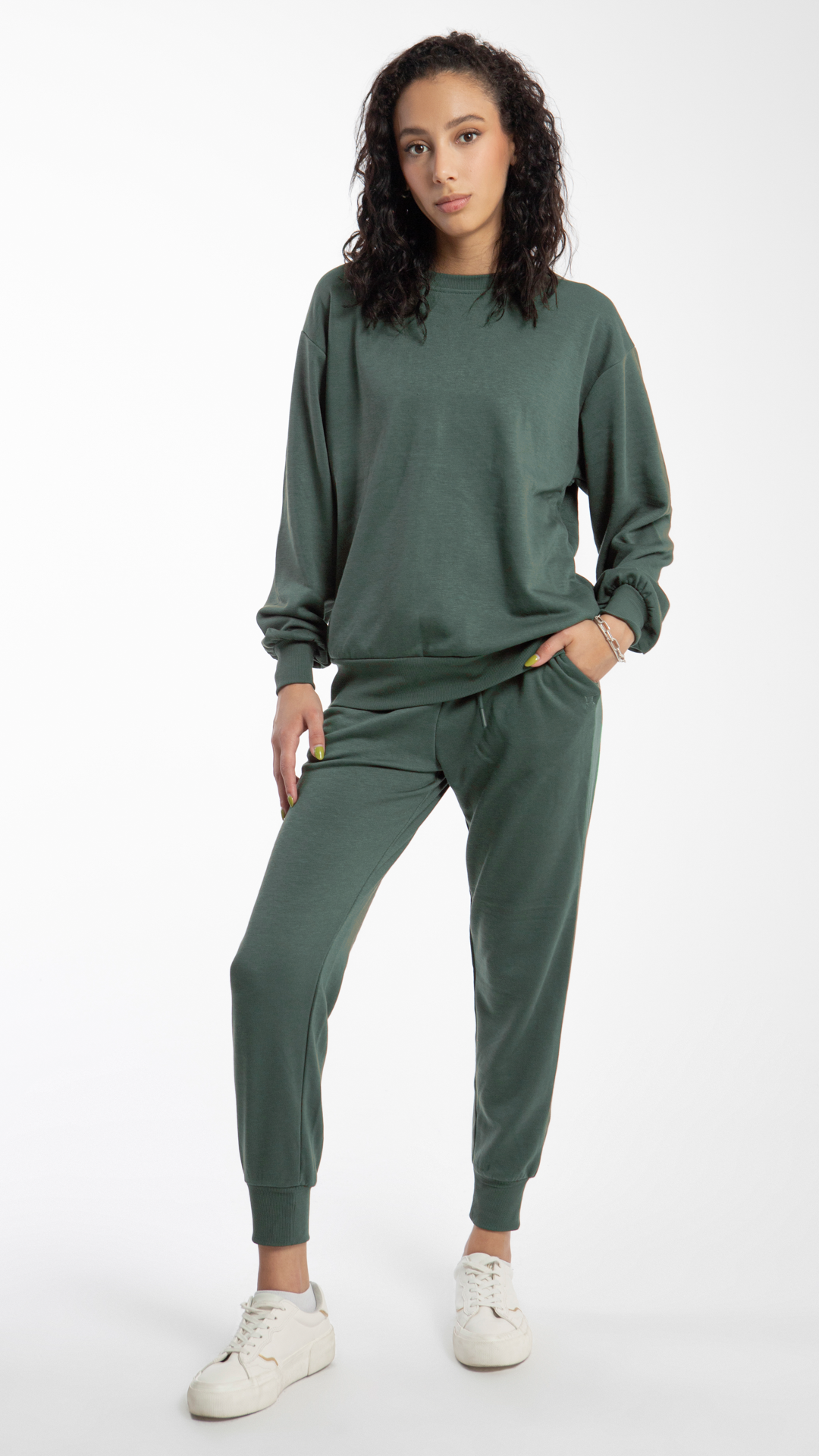 Set Pants y Sudadera Mujer B Basic BB0047