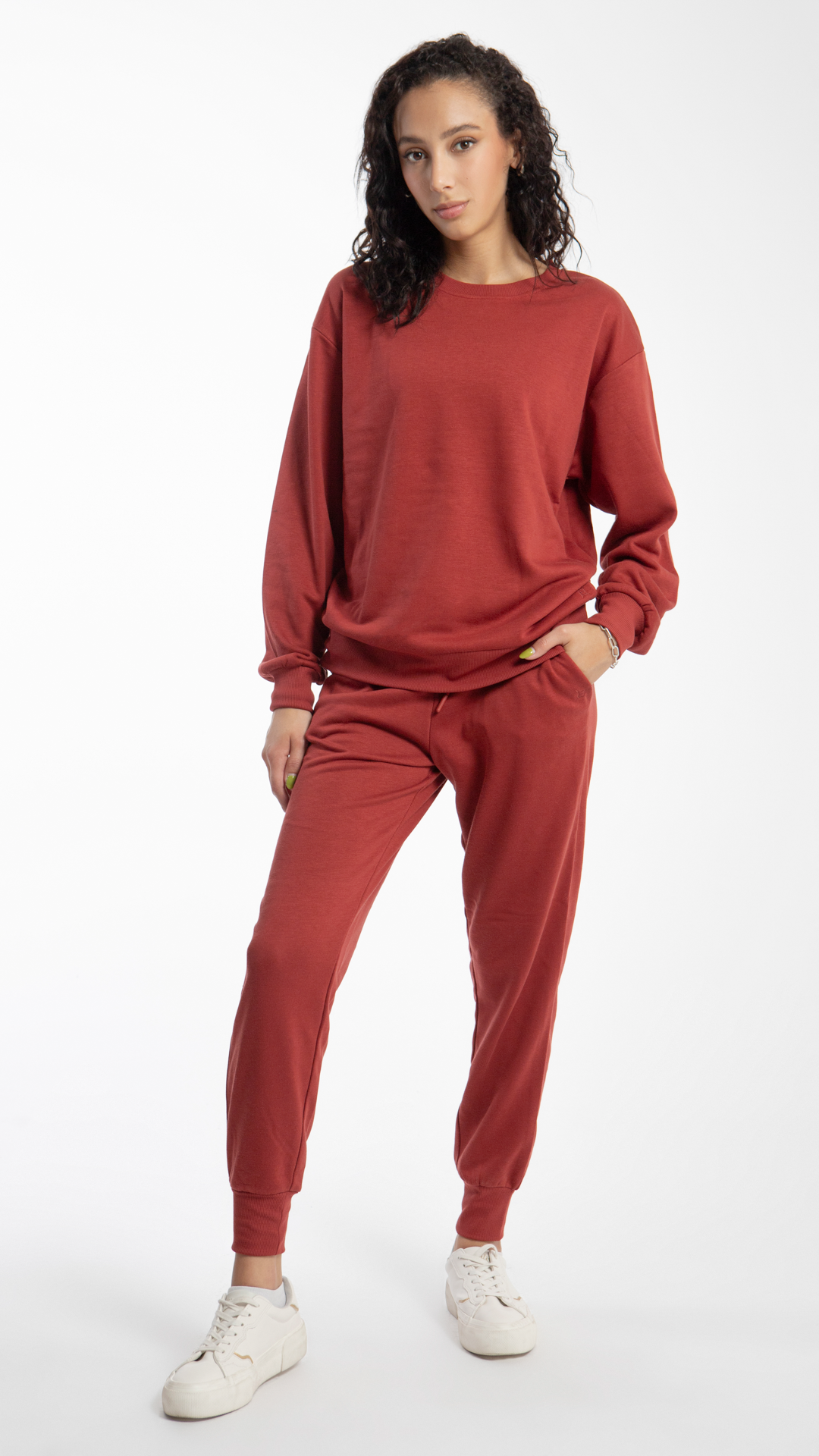 Set Pants y Sudadera Mujer B Basic BB0047