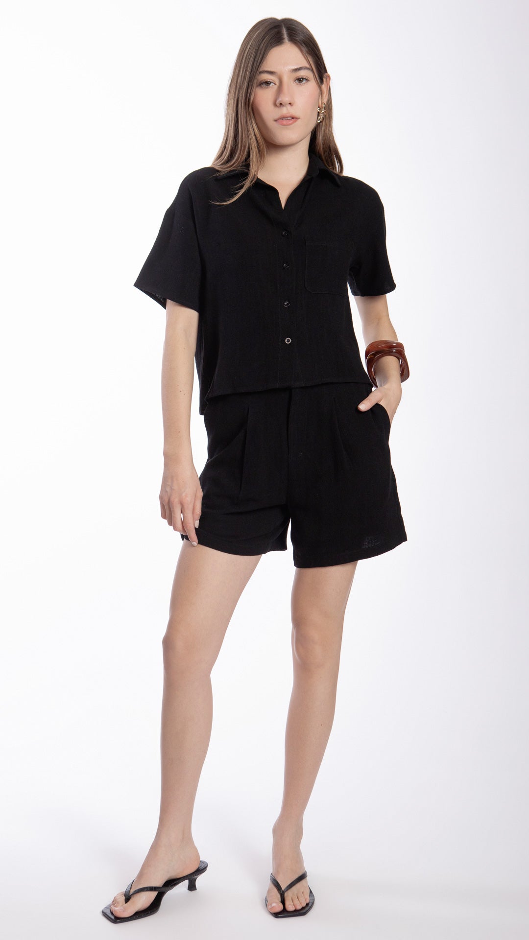 Set Manga Corta Mujer B Basic BB0325