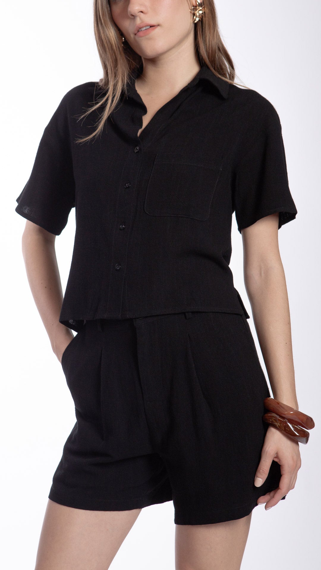 Set Manga Corta Mujer B Basic BB0325