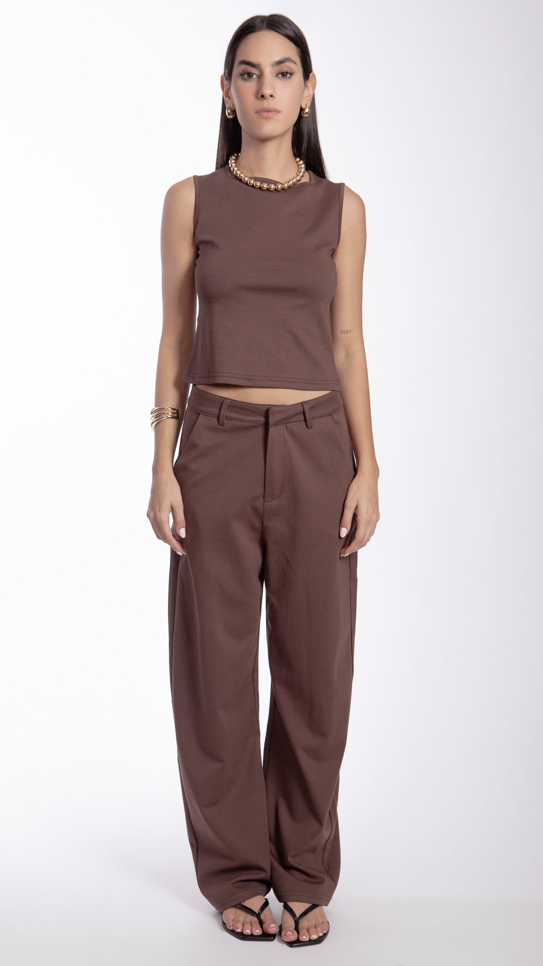 Set Sin Mangas Mujer B Basic BB0329