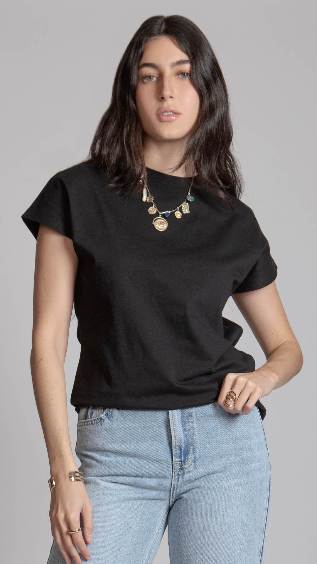 Playera Manga Corta Mujer Basic BB0300