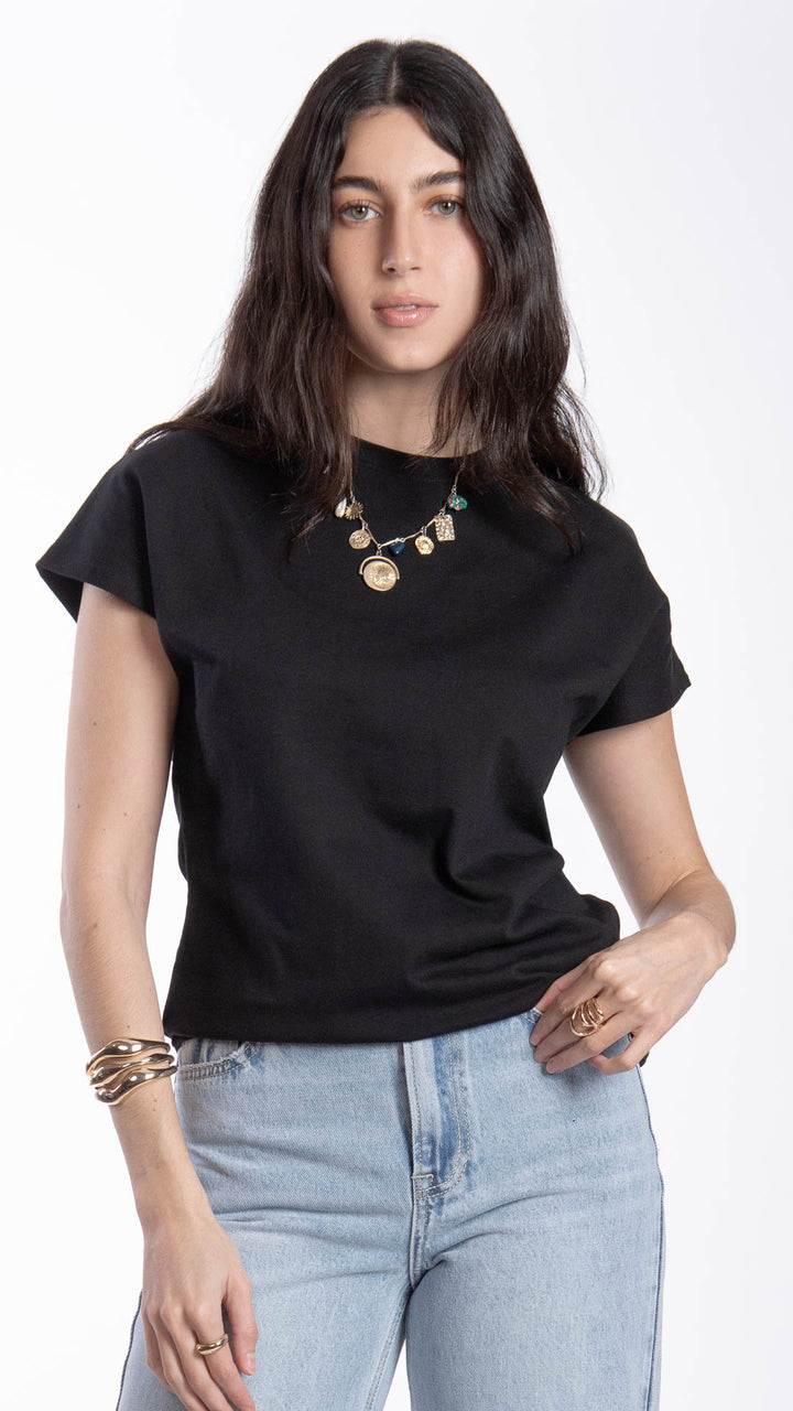 Playera Manga Corta Mujer Basic BB0300