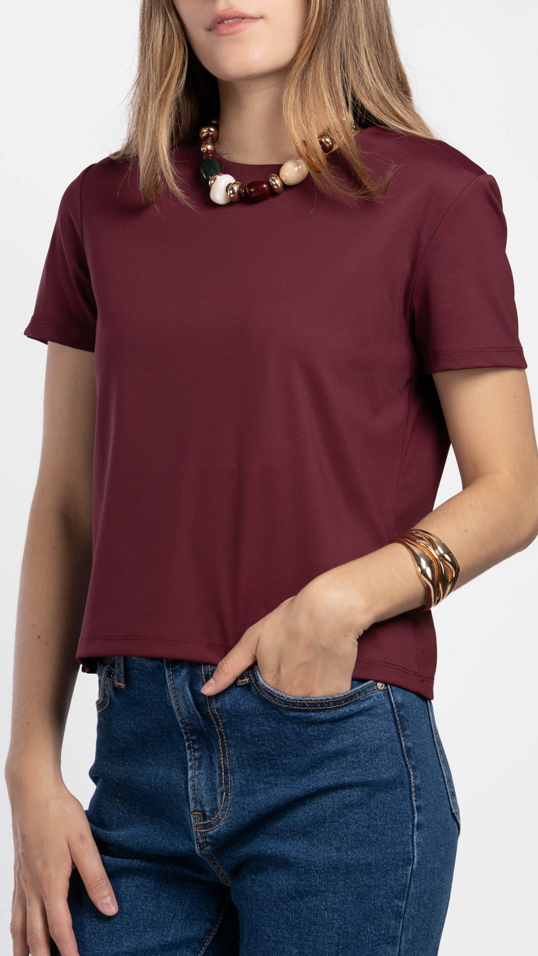 Playera Manga Corta Mujer Balam BL0310
