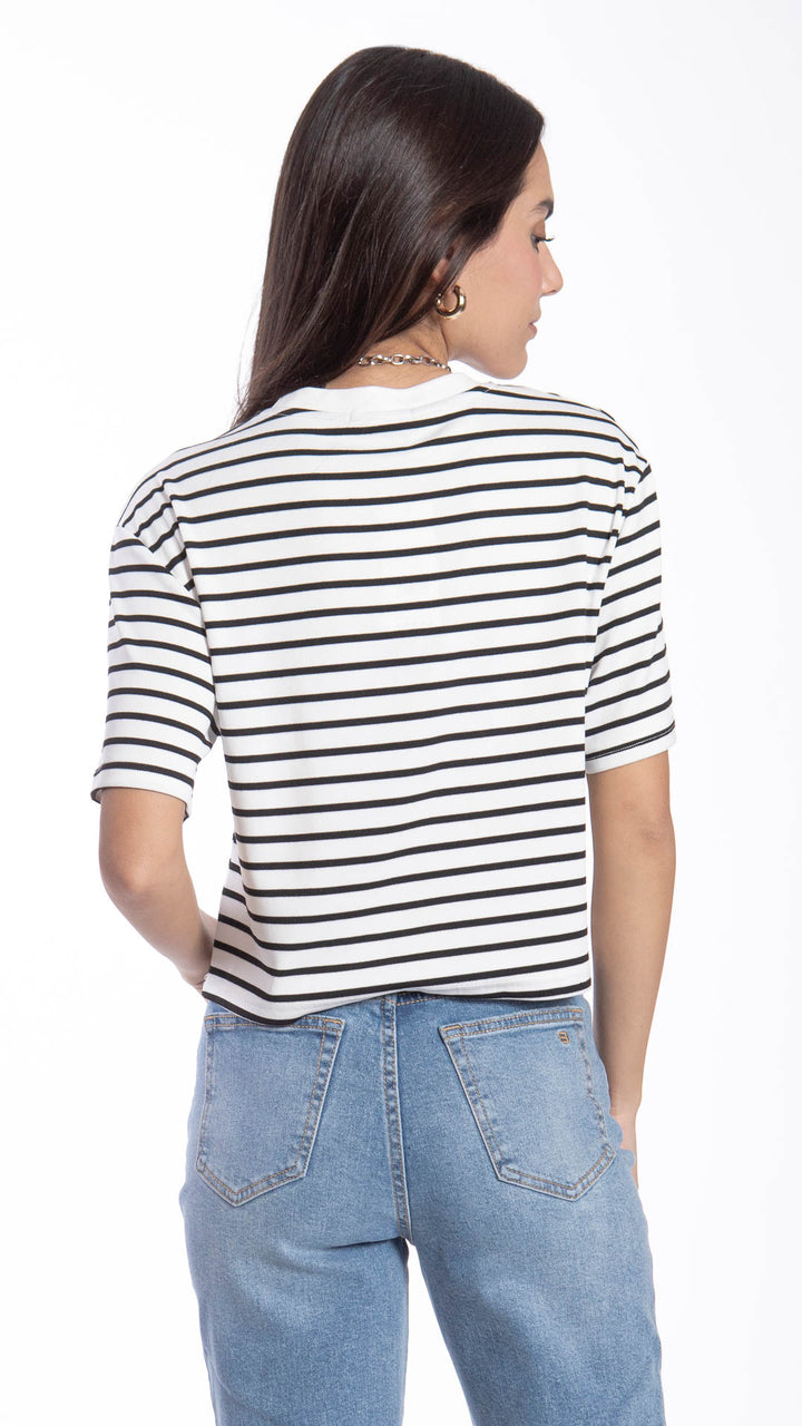 Playera Manga Corta Mujer B Basic BB0316
