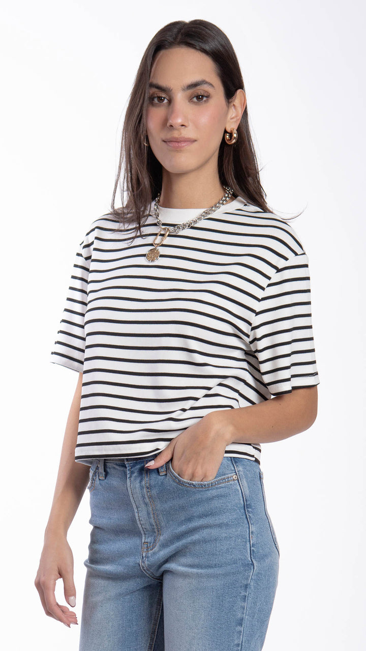 Playera Manga Corta Mujer B Basic BB0316