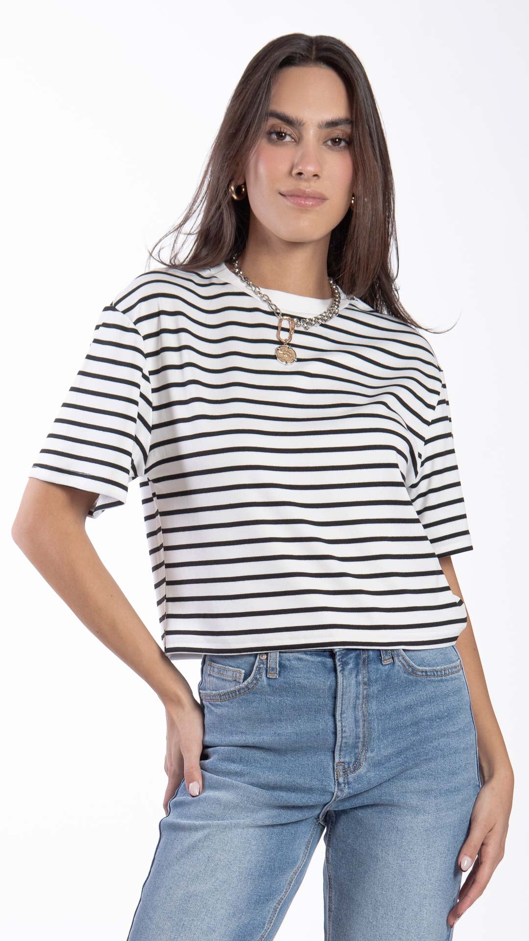 Playera Manga Corta Mujer B Basic BB0316