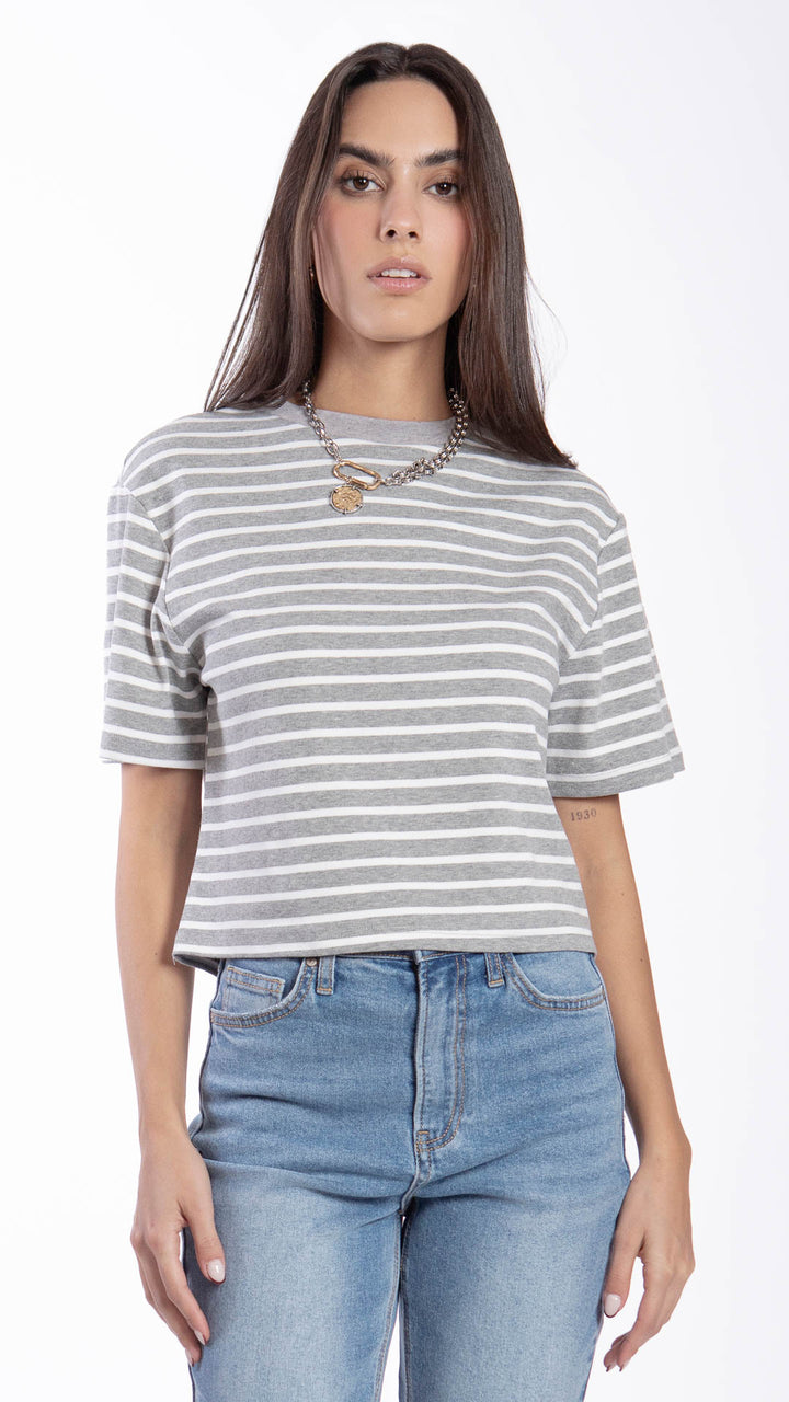 Playera Manga Corta Mujer B Basic BB0316