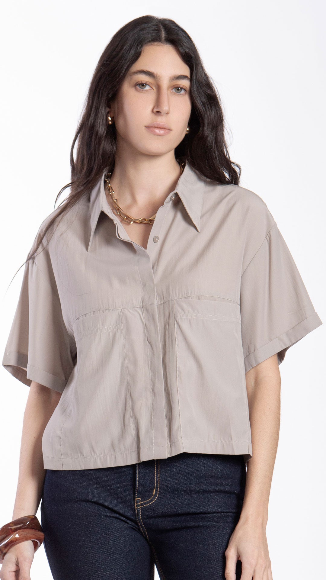 Blusa Oversize Mujer B Basic BB0148