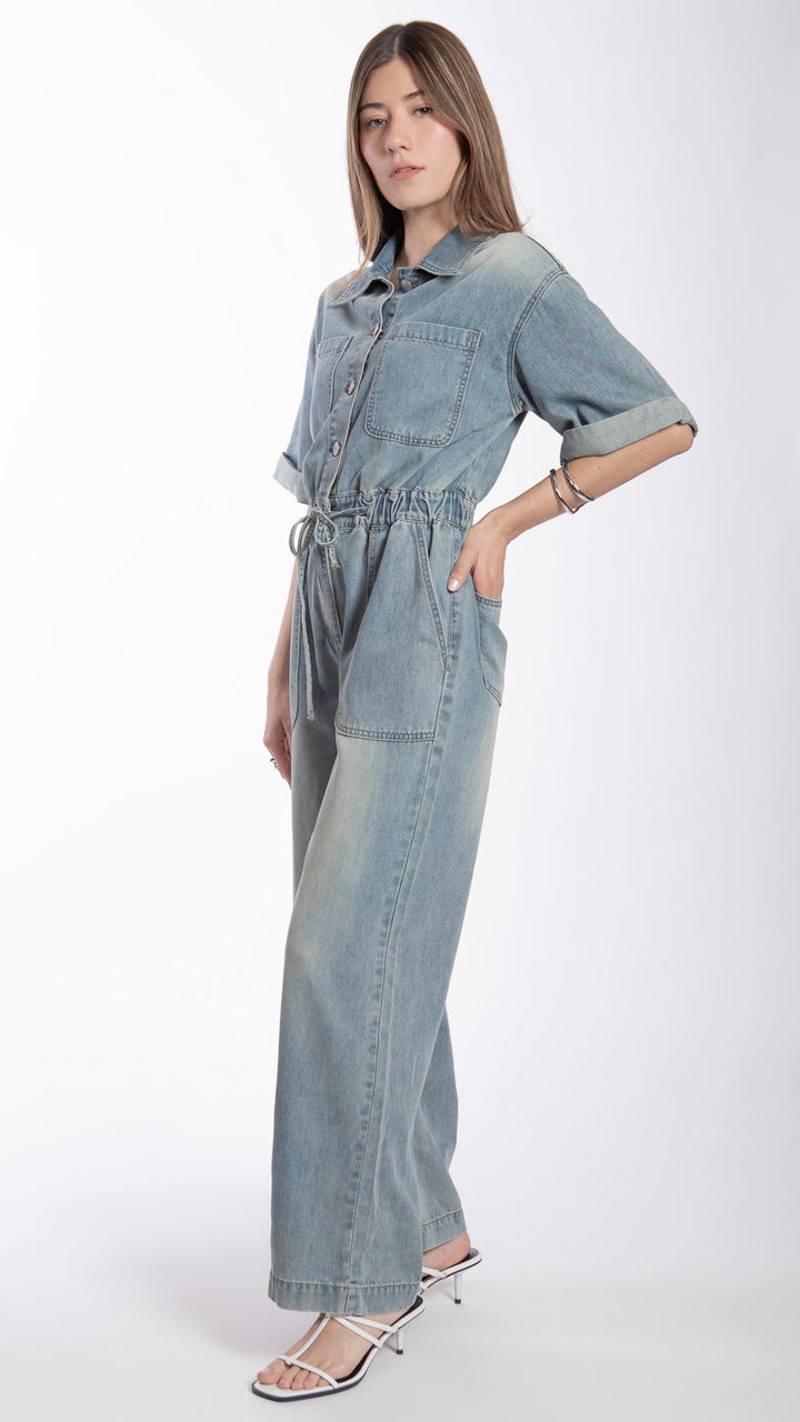 Romper Wide Leg Mujer B Basic BB0330