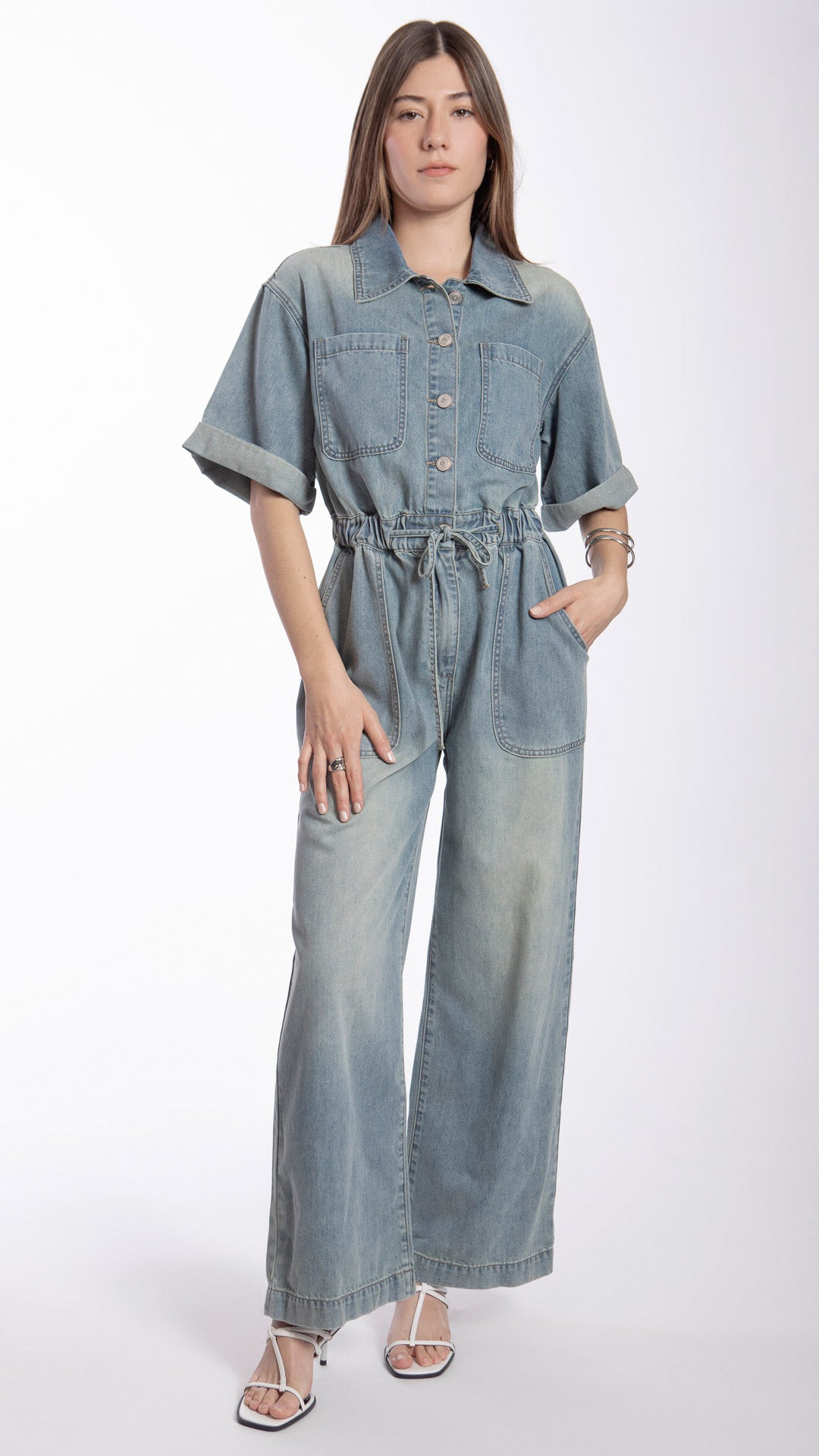 Romper Wide Leg Mujer B Basic BB0330