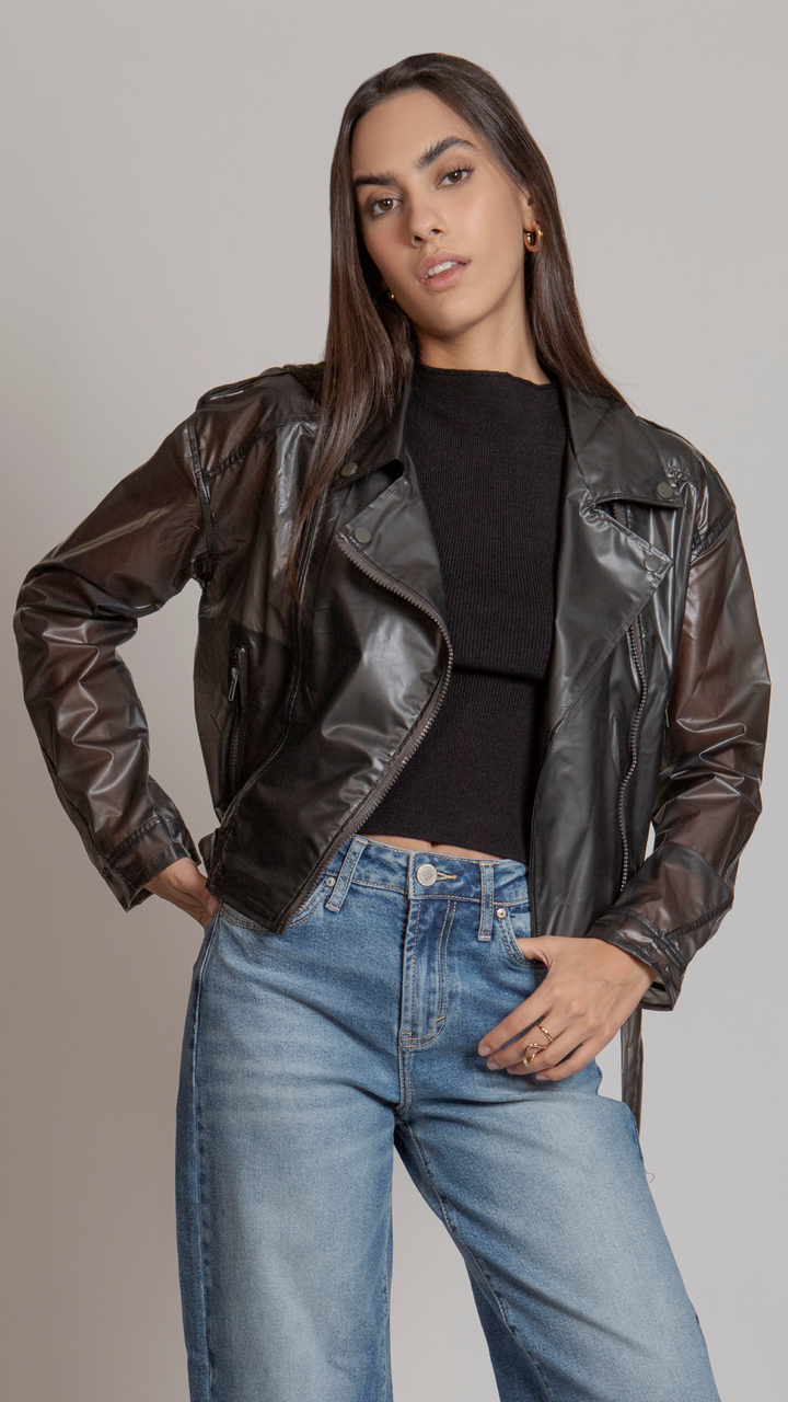 Chamarra Impermeable Mujer B Basic BB0167