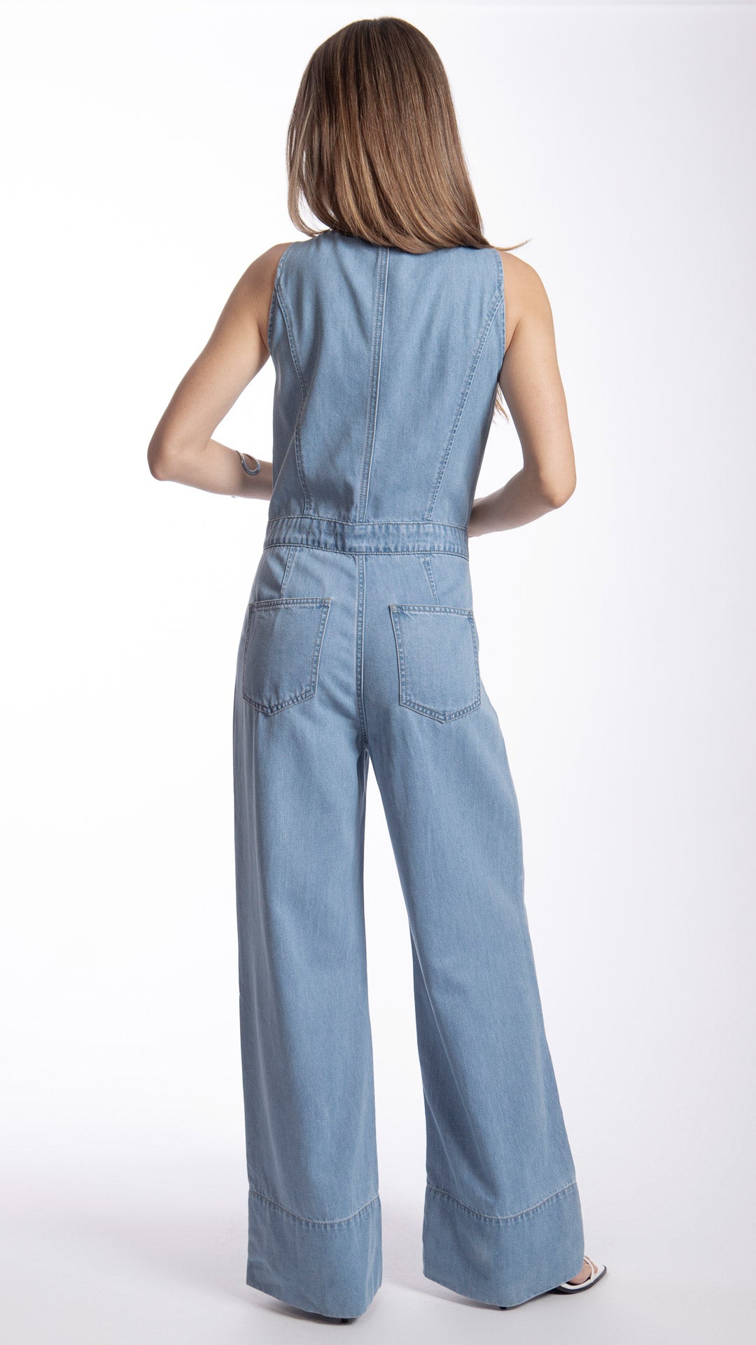 Jumpsuit Wide Leg Mujer B Basic BB7606