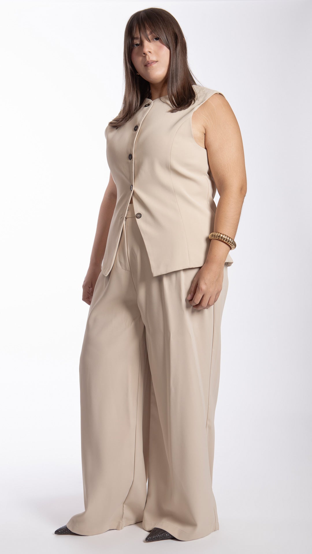 Pantalón Tipo Vestir Curvy B Basic BB0304