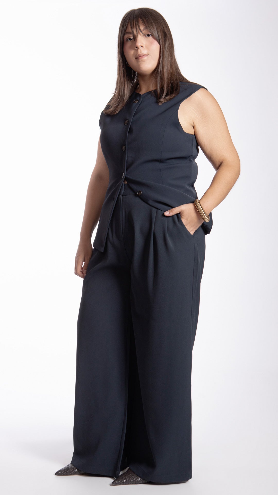 Pantalón Tipo Vestir Curvy B Basic BB0304