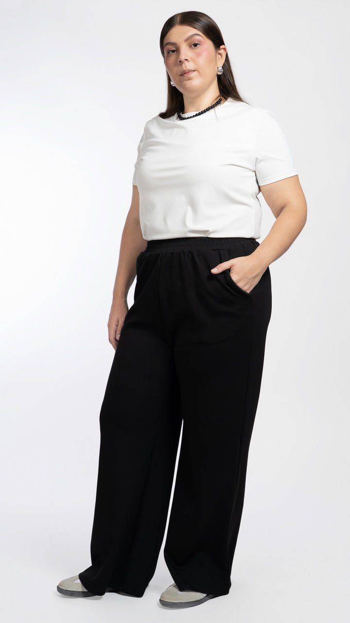 Pantalón Wide Leg Curvy B Basic BB0358