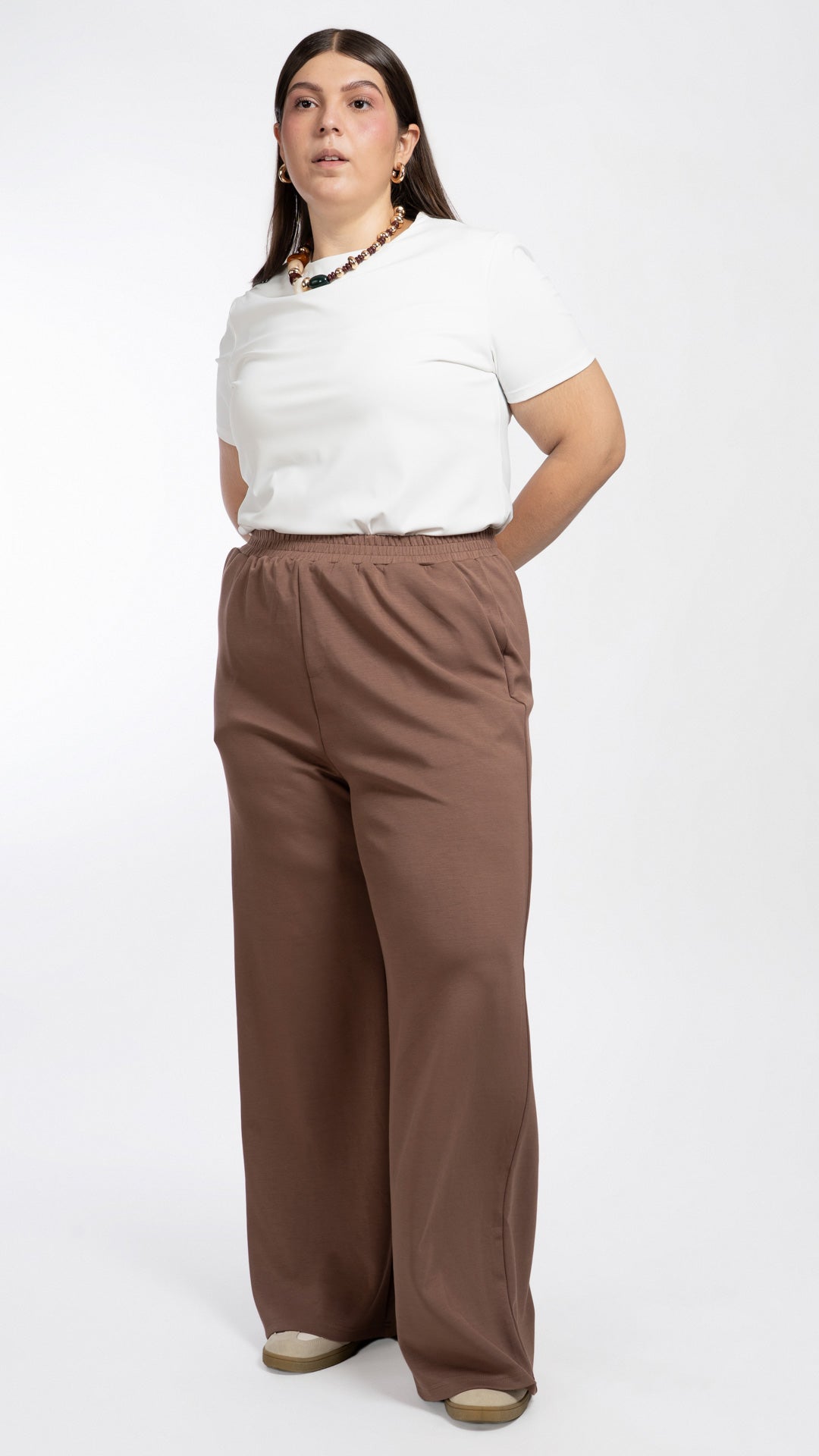 Pantalón Wide Leg Curvy B Basic BB0358