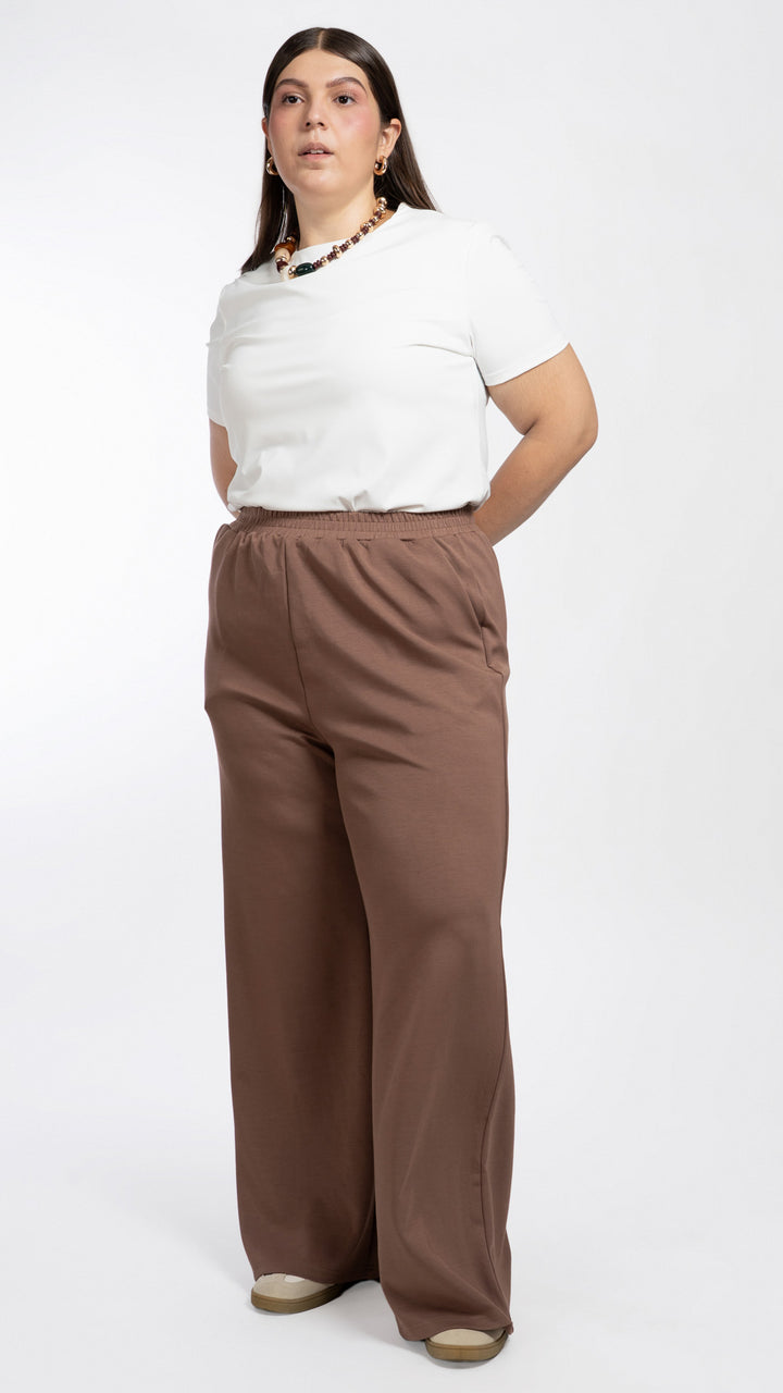 Pantalón Wide Leg Curvy B Basic BB0358