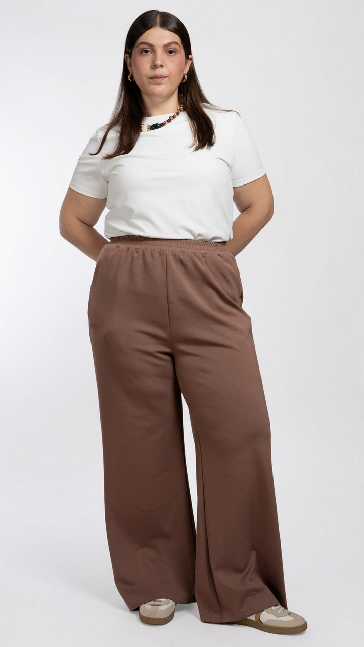 Pantalón Wide Leg Curvy B Basic BB0358