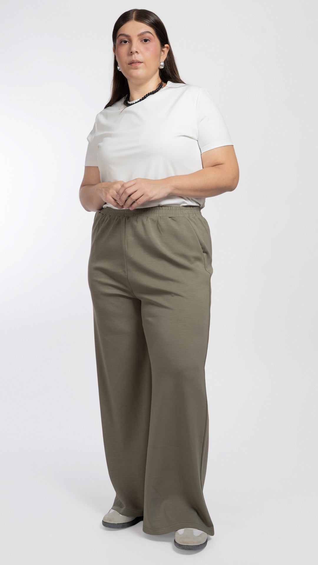 Pantalón Wide Leg Curvy B Basic BB0358